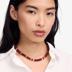 Madewell Semiprecious Beaded Choker Necklace
